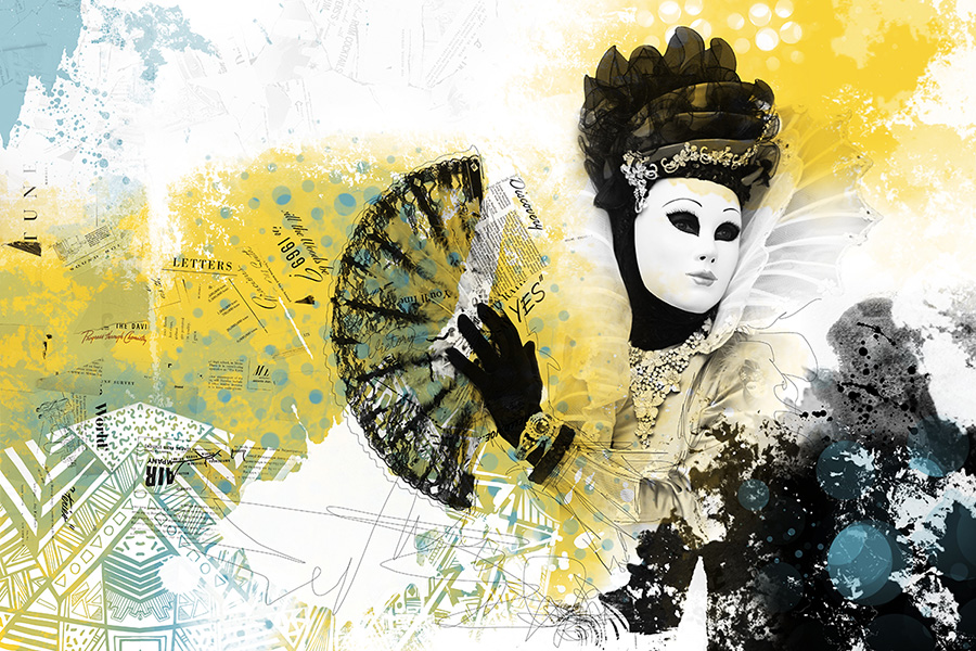 Venedig Pop-Art Poster